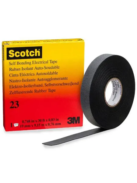 Scotch Изолента самослипающаяся резиновая 23, 19 мм х 9,1 м