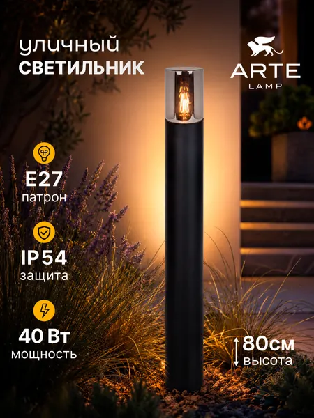 Arte Lamp Ландшафтный светильник WAZN A6218PA-1BK
