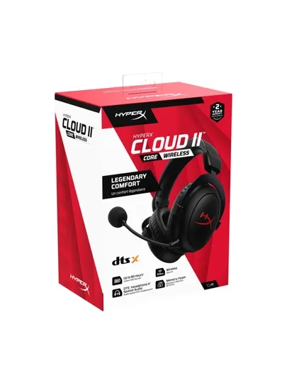 Беспроводные игровые наушники HyperX Cloud II Core Wireless гарнитура, 6Y2G8AA