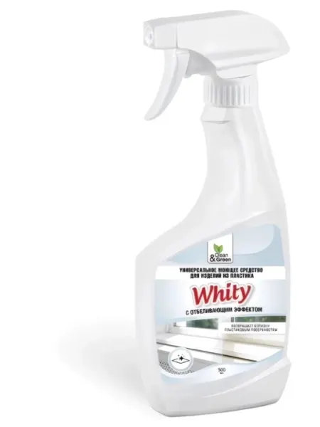 Средство для очистки пластика с отбеливанием "Whity" (триггер) 500 мл