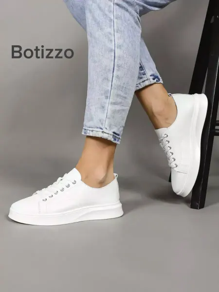 Botizzo Белые кеды на платформе
