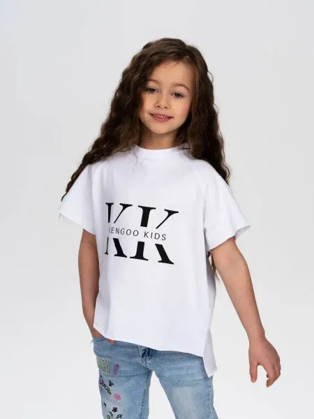 Kengoo kids Футболка оверсайз базовая