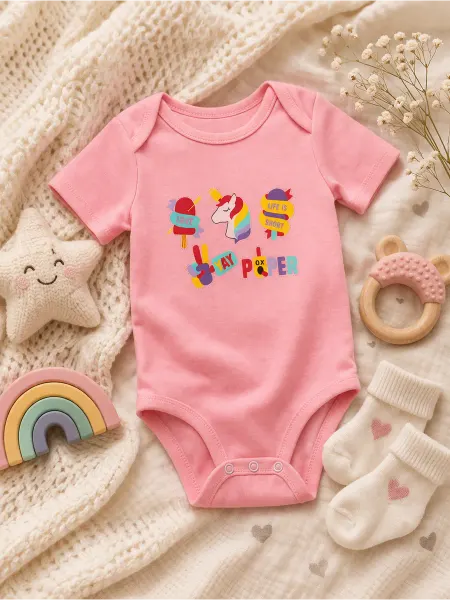 Mami-kids Боди с коротким рукавом для малышей