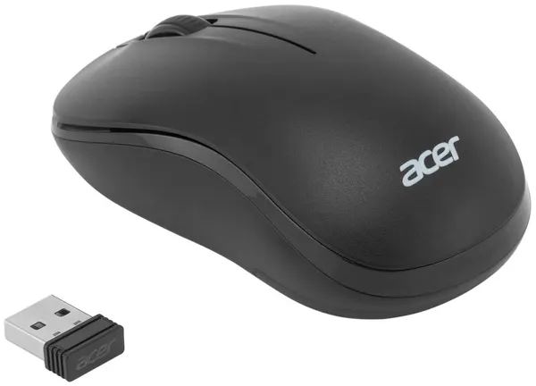 Мышь беспроводная Acer OMR160 ZL. MCEEE.00M, пластик, оптическая, 1200 DPI, Bluetooth, черная