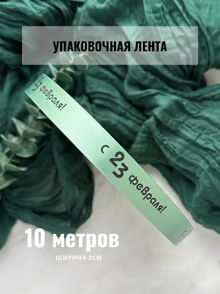 Непростолента упаковочная лента с 23 февраля