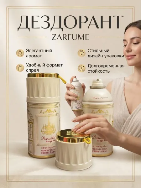 Парфюмированный Дезодорант Дезодорант Парфюмированный Baccarat Rouge 540