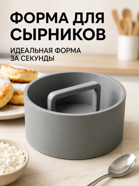 Пресс форма для сырников