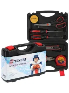 Набор инструментов в кейсе TUNDRA "С новым Годом" (7 предметов) (7143911)