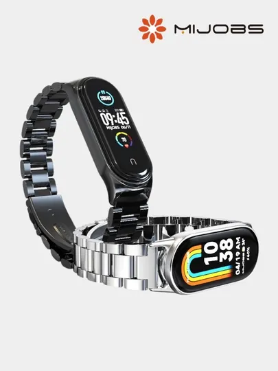 Металлические ремешки для Xiaomi mi band 7,8,9