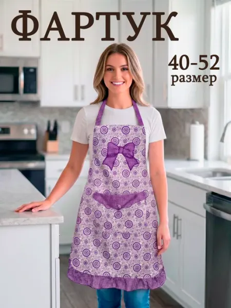 EZGOTEX Фартук кухонный женский