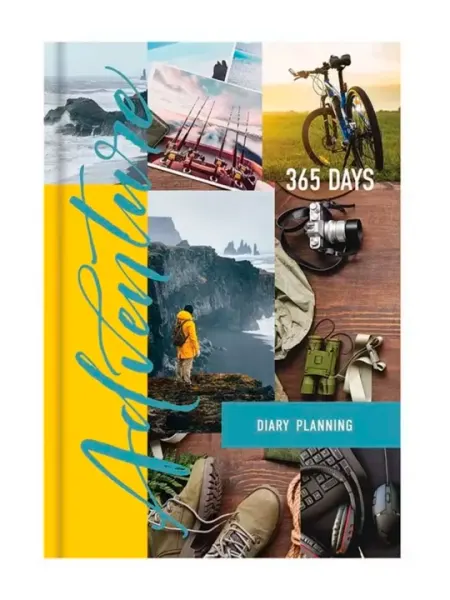 Ежедневник недатированный А5, 176 л., 7 БЦ BG Adventure, ЕН5т176_лг_9986