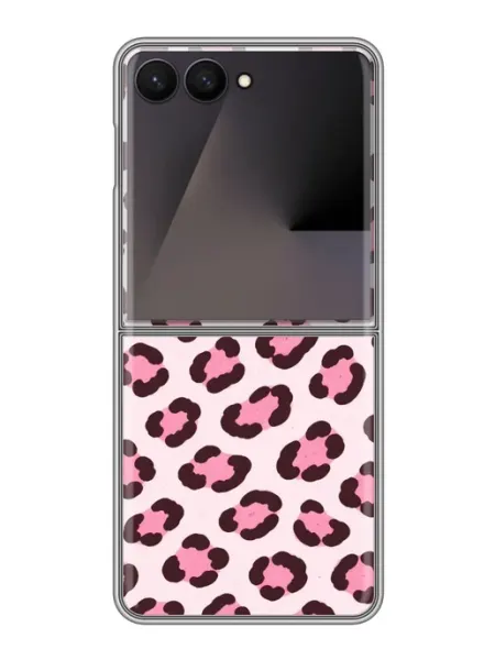 ChesnoCase Чехол на Samsung Galaxy Z Flip 7 женский с леопардом