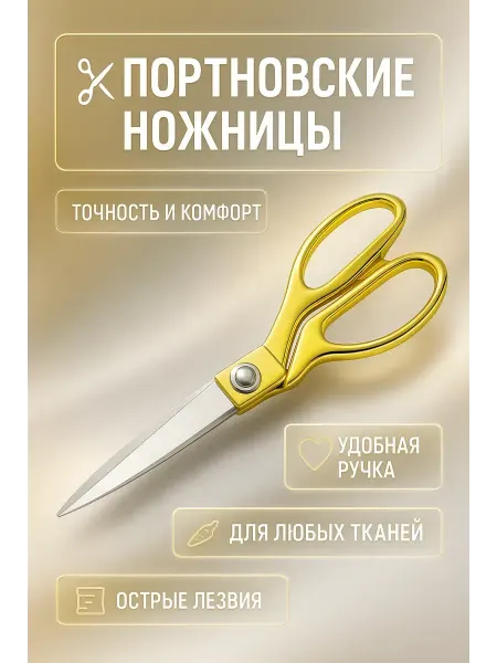 Бакуся Ножницы швейные для ткани портновские