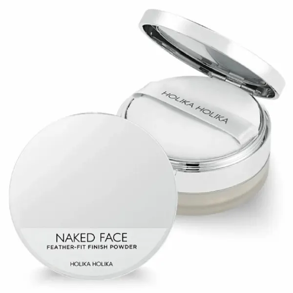 HOLIKA HOLIKA Пудра для лица Naked Face Feather-Fit Finish Powder, 7 г