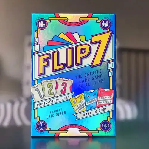 Стратегия Карточные игры "Flip 7" Домашние игры для вечеринок.