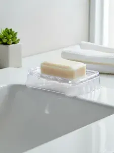 Мыльница для мыла, для ванной, для душа и ванны, прозрачная