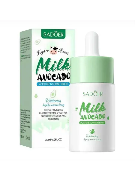SD Beauty Сыворотка для лица питательная с экстр. молока и авокадо