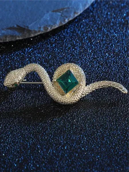 Brooch Style Брошь змея