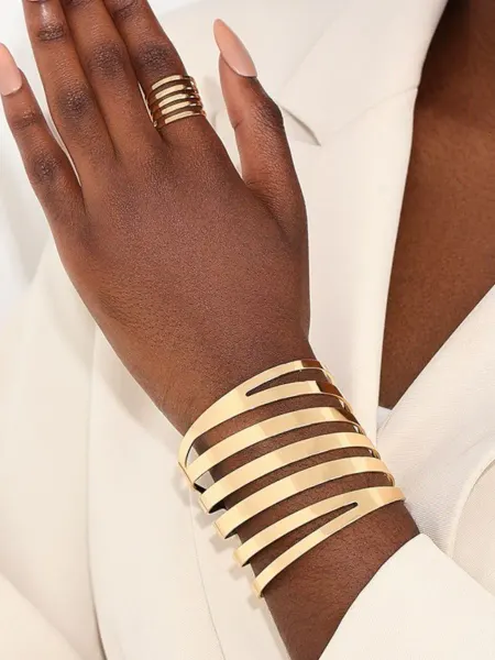 Fashion Jewelry Браслет на руку манжета и кольцо