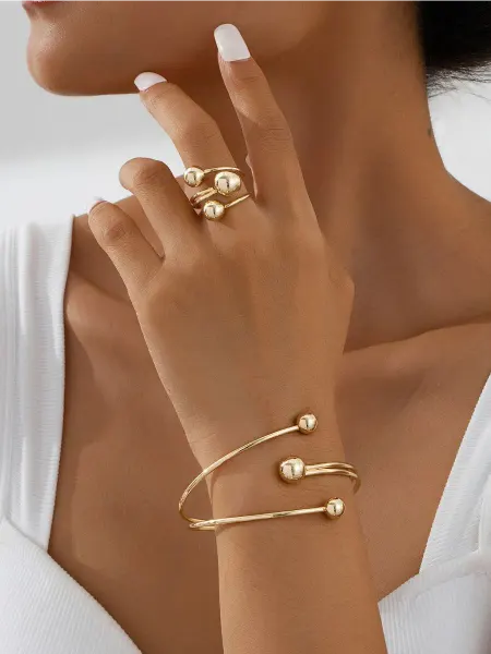 Fashion Jewelry Браслет на руку и кольцо