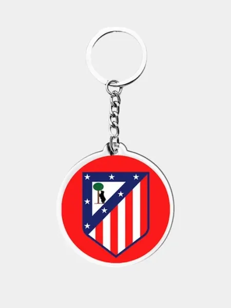 Футбольный брелок, с логотипами команд, Атлетико Мадрид