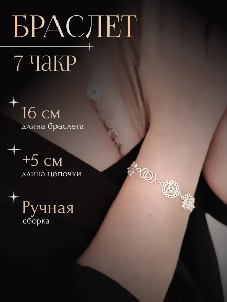 ПернатаЯ! Браслет чакры украшение бижутерия на руку