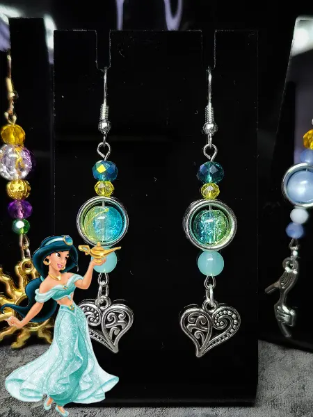 Серьги •Disney Princess• «Жасмин»