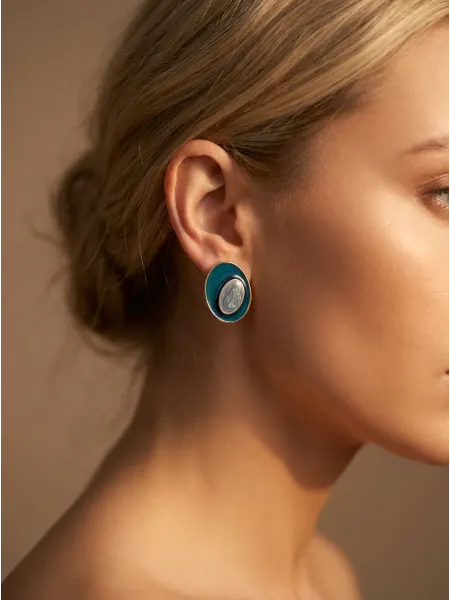 АРТМИ Серьги с перламутром