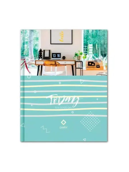 Ежедневник недатированный А5, 160л., 7БЦ BG "Office&Nature"