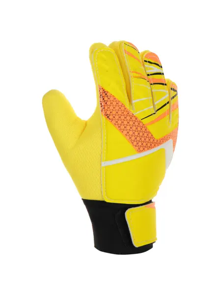 Onlytop Вратарские перчатки спортивные, жёлтые, р. 7