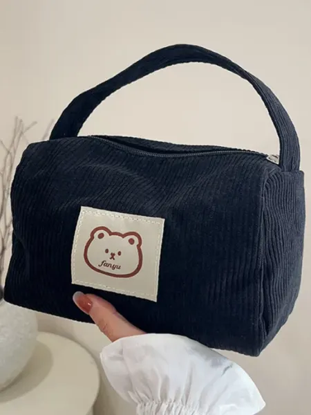 Alice Bag Косметичка женская дорожная маленькая вельветовая