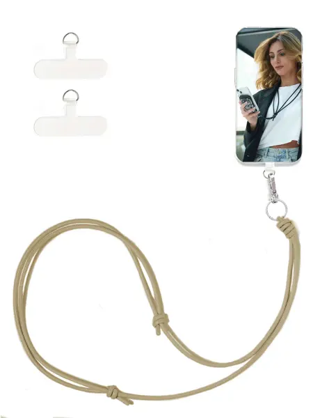 Charm Club Шнурок для телефона из экокожи