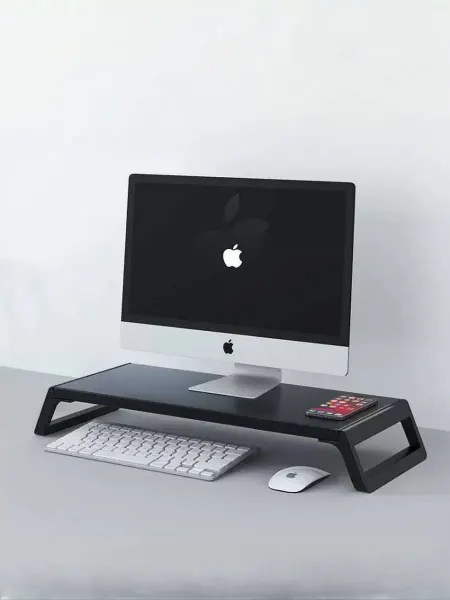 Подставка для монитора с USB-хабом, чёрный