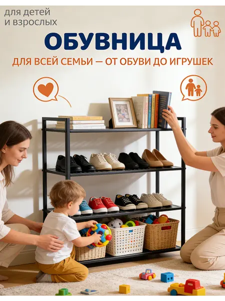 Обувница узкая в прихожую 70 см