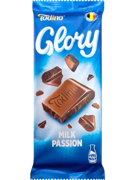 Кондитерская плитка GLORY с молочной начинкой, 75г
