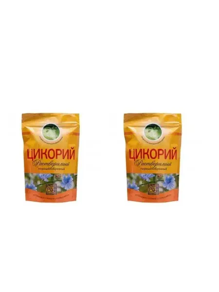 ЗДРАВНИК Цикорий натуральный растворимый порошкообразный, 85г, 2 шт