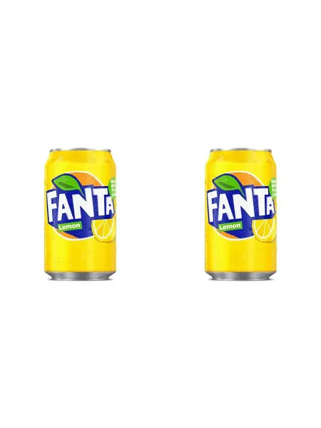 Fanta Напиток Лимон, 330 мл, 2шт