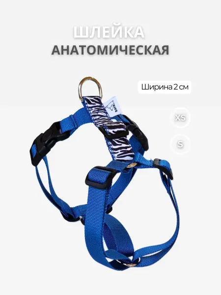 Rafa Petshop Шлейка анатомическая для небольших собак