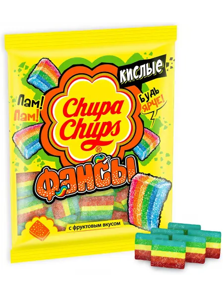 Мармелад жевательный Chupa Chups Фансы, 70 г