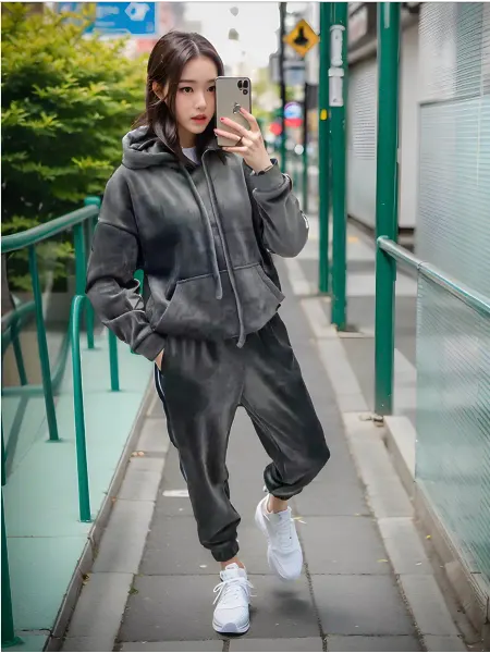 FamilyShop Спортивный костюм велюровый двойка