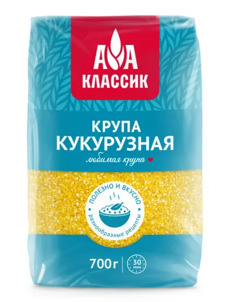 Агро-Альянс Кукурузная крупа Классик 700г