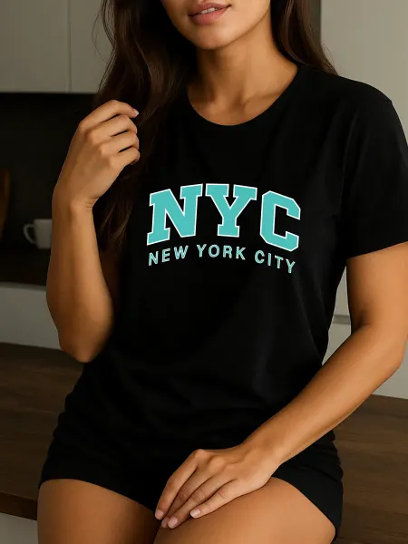 Univeles Футболка с принтом New York