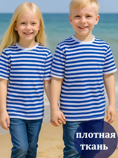 Goldenkids Футболка детская тельняшка в полоску