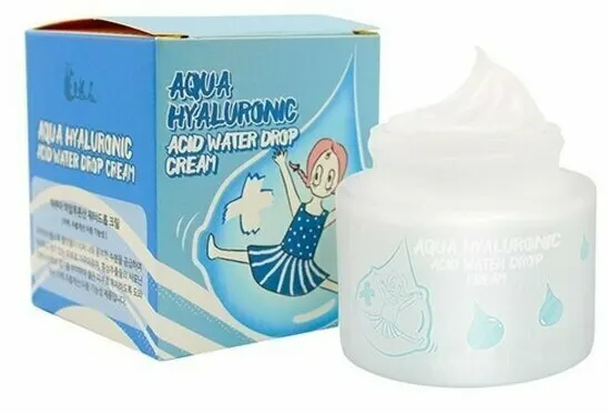 Elizavecca Крем для лица увлажняющий с гиалуроновой кислотой Aqua Hyaluronic Acid Water Drop Cream, 50 мл