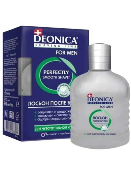 Лосьон после бритья Deonica For Men, для чувствительной кожи, 90мл