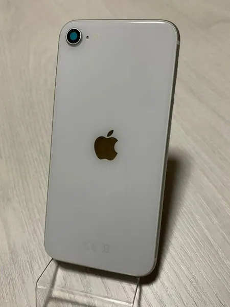 Корпус для IPhone SE 2020 белый (SILVER), комплект кнопок, сим-лоток