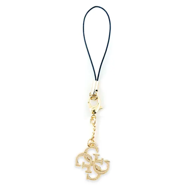 Guess металлическая подвеска для телефона, 4G Glitter charm золотистая