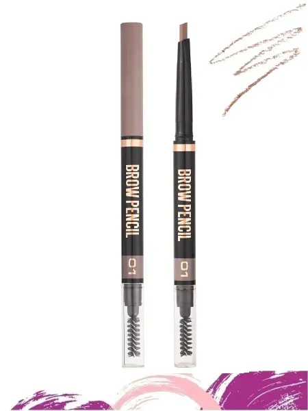 Stellary Автоматический карандаш для бровей Brow sculpting pencil 01