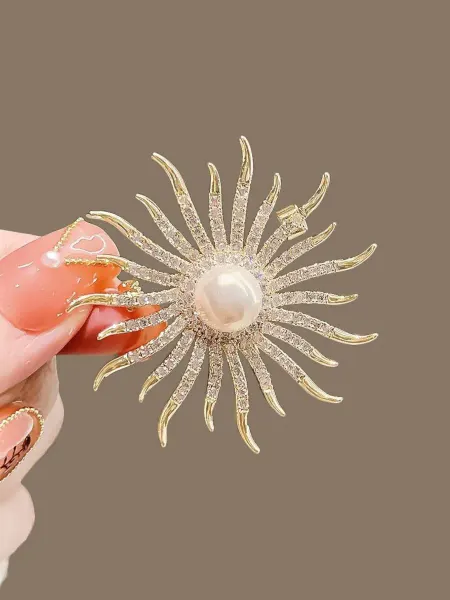 Fashion Jewelry Брошь бижутерия солнце