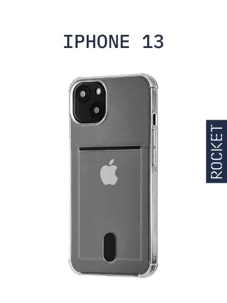 ROCKET Чехол на iPhone 13 с картой